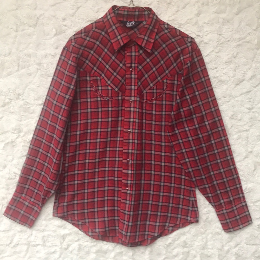 EUC Vintage Levi’s Western ButtonDown SzMED